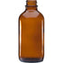 Glass Bottle Amber 4 oz. with Child Resistant Dropper 22mm-400 - AllOne Wellness